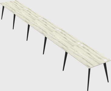 Modern rectangular office desk