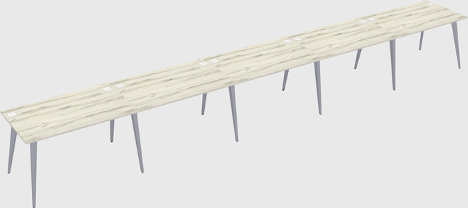 Modern rectangular office desk