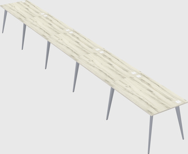 Modern rectangular office desk