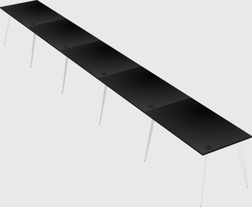 Modern rectangular office desk