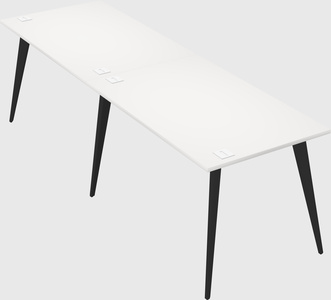Modern rectangular office desk