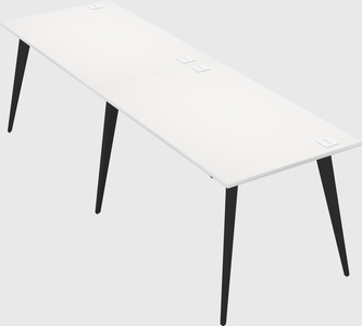 Modern rectangular office desk