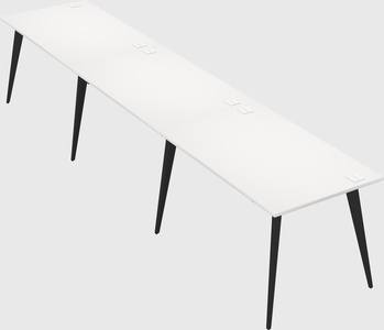 Modern rectangular office desk
