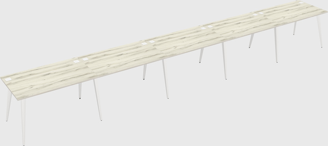 Modern rectangular office desk