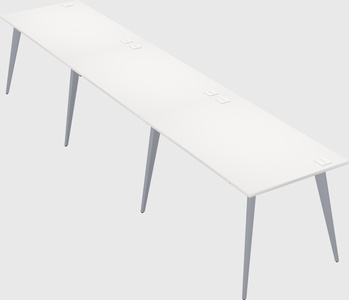 Modern rectangular office desk