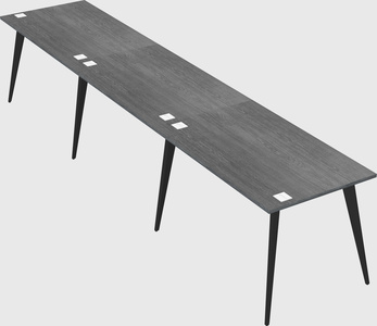 Modern rectangular office desk