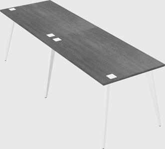 Modern rectangular office desk