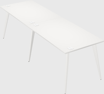 Modern rectangular office desk