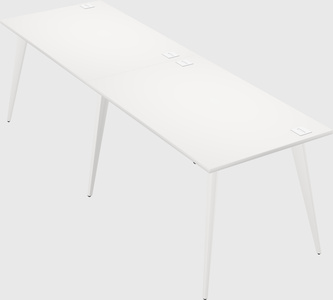 Modern rectangular office desk