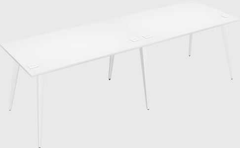 Modern rectangular office desk