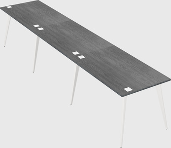 Modern rectangular office desk