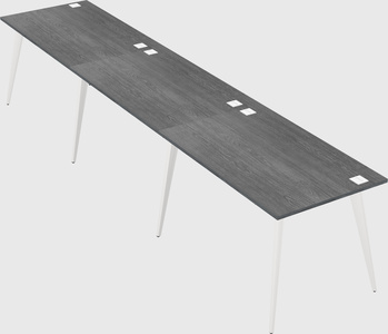 Modern rectangular office desk