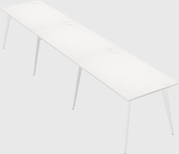 Modern rectangular office desk
