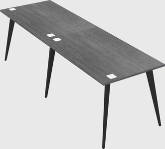 Modern rectangular office desk