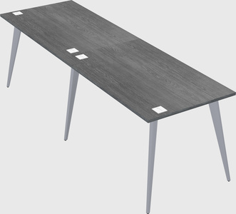 Modern rectangular office desk