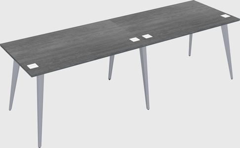 Modern rectangular office desk