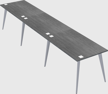 Modern rectangular office desk