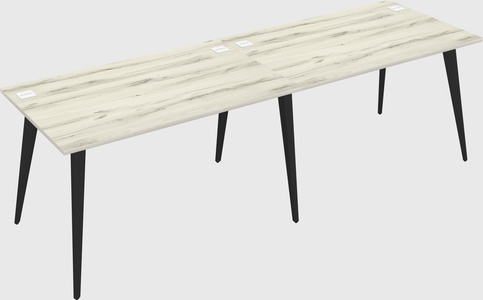 Modern rectangular office desk