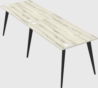 Modern rectangular office desk