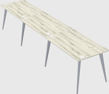 Modern rectangular office desk