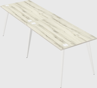 Modern rectangular office desk