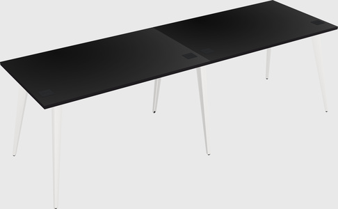Modern rectangular office desk