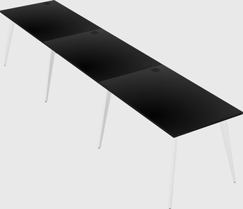 Modern rectangular office desk