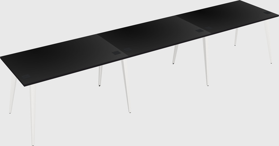 Modern rectangular office desk