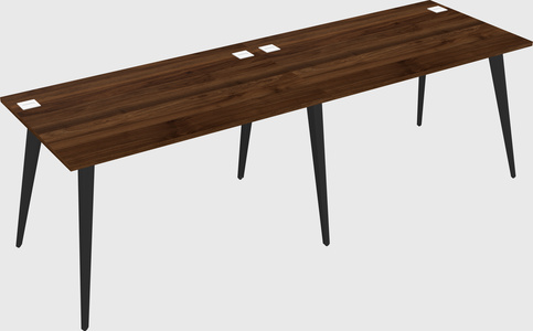 Modern rectangular office desk