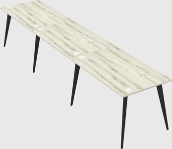 Modern rectangular office desk