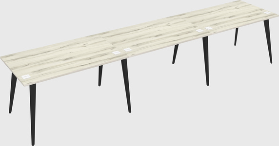 Modern rectangular office desk