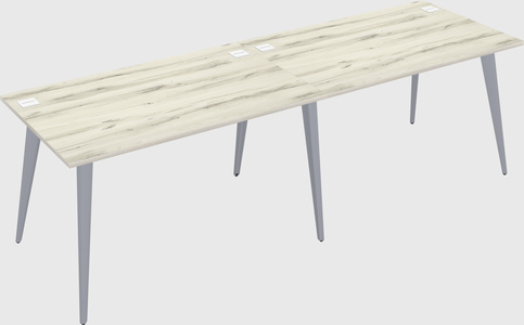 Modern rectangular office desk