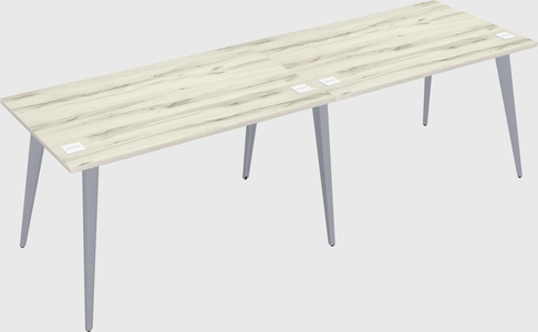Modern rectangular office desk