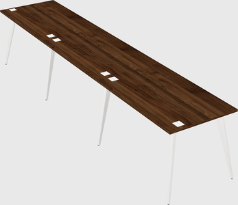 Modern rectangular office desk