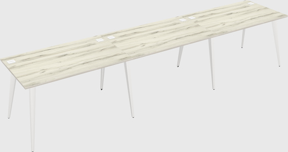 Modern rectangular office desk