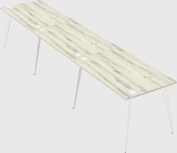 Modern rectangular office desk