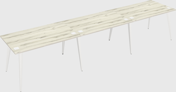 Modern rectangular office desk