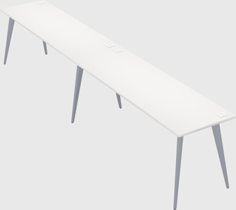 Modern rectangular office desk