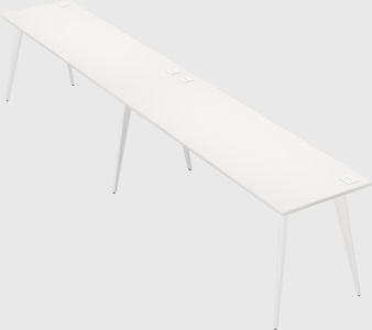 Modern rectangular office desk
