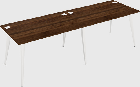 Modern rectangular office desk
