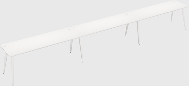 Modern Rectangular Office Desk