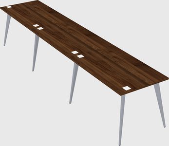 Modern rectangular office desk