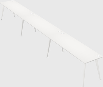 Modern rectangular office desk