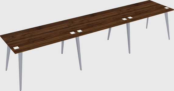 Modern rectangular office desk