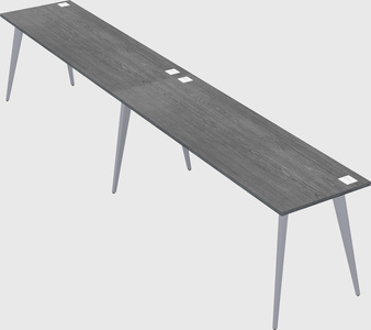 Modern rectangular office desk