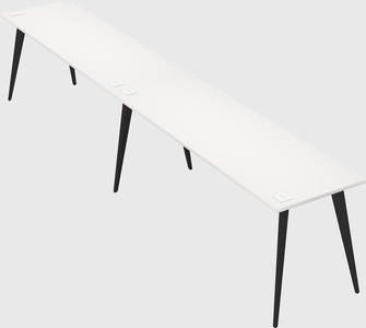 Modern rectangular office desk