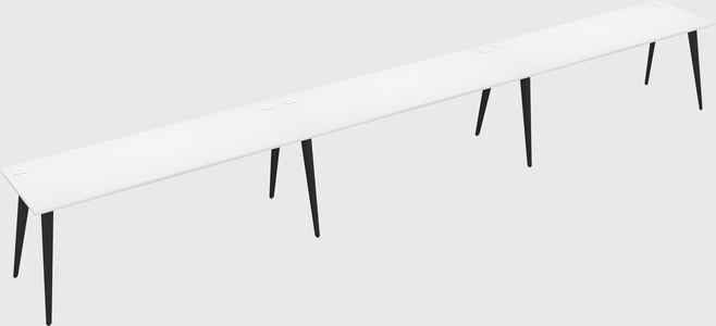 Modern Rectangular Office Desk