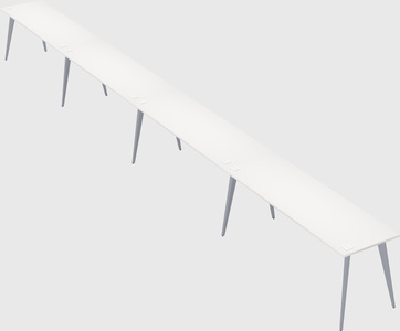 Modern rectangular office desk