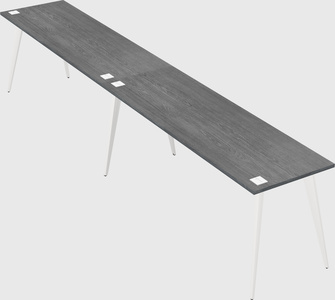 Modern rectangular office desk