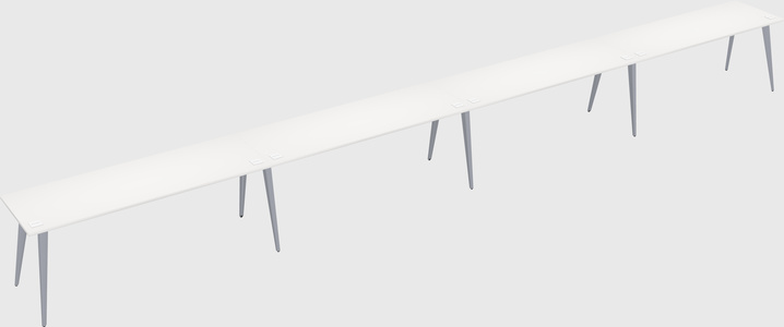 Modern rectangular office desk